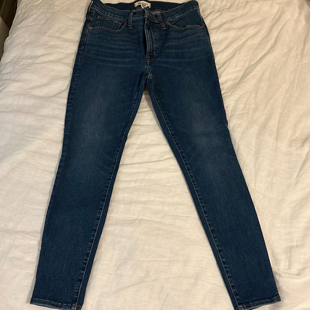 Madewell 9” mid rise skinny size 30 TENCEL
